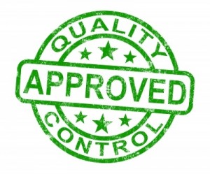 Approved Quality Control Logo